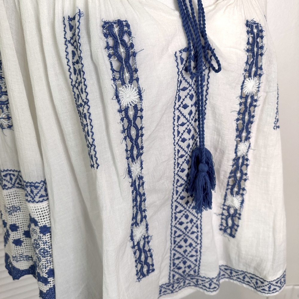 Free People Silver Springs Peasant Top - Picture 5 of 12